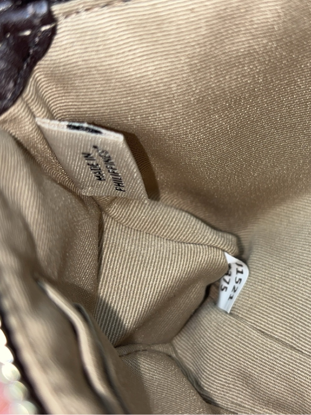 Coach Corner Zip Wristlet in Signature Canvas EUC - Picture 11 of 12